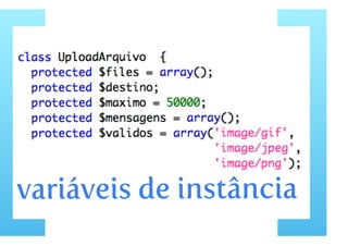 Desenvolvimento web com PHP parte 4