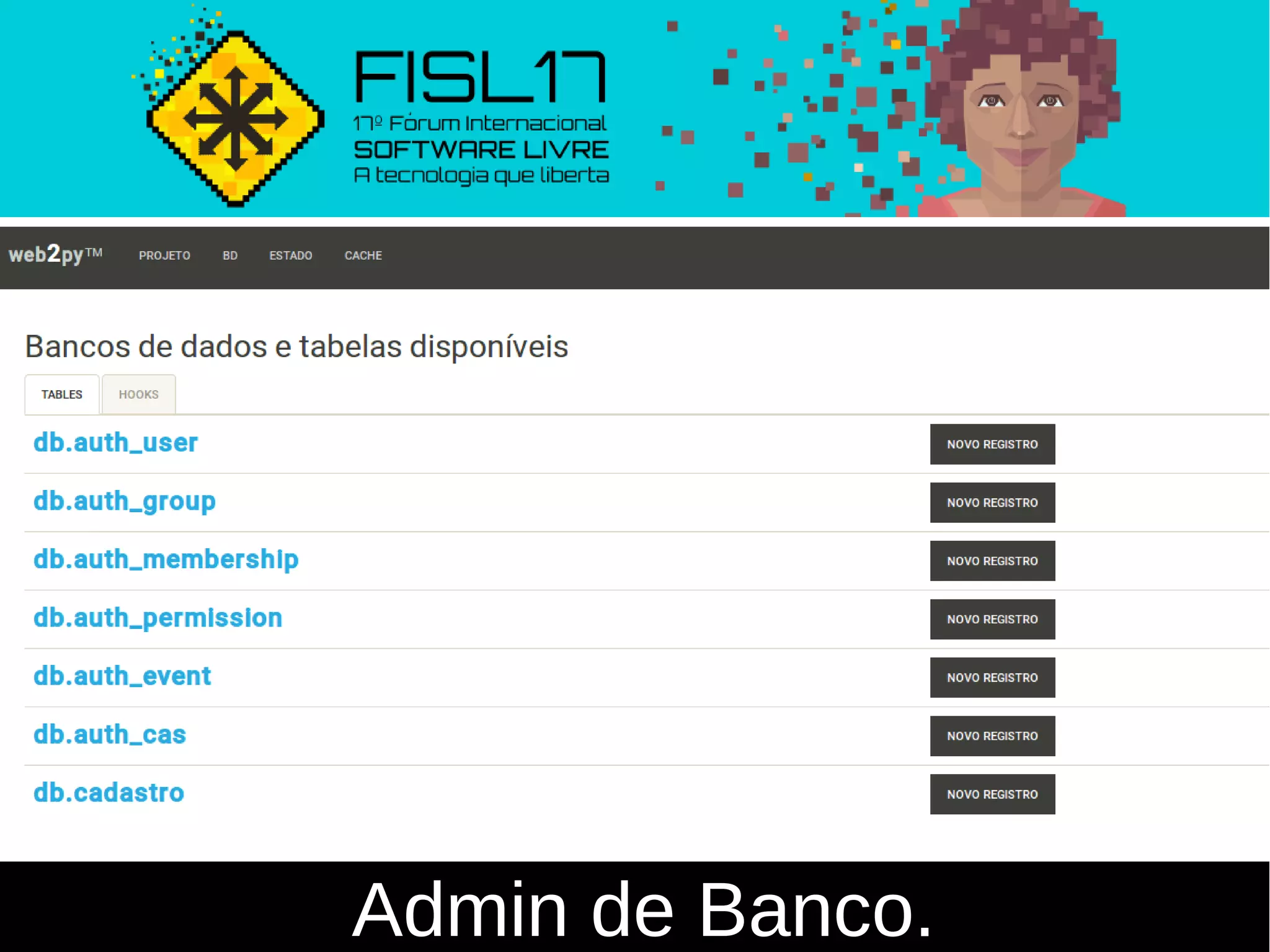 Admin de Banco.
 