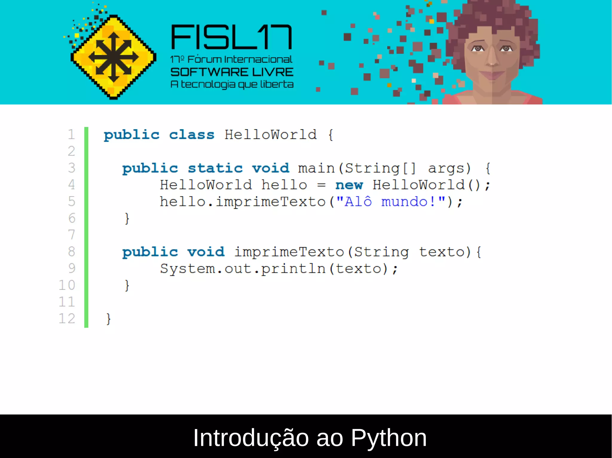 Introdução ao Python
 