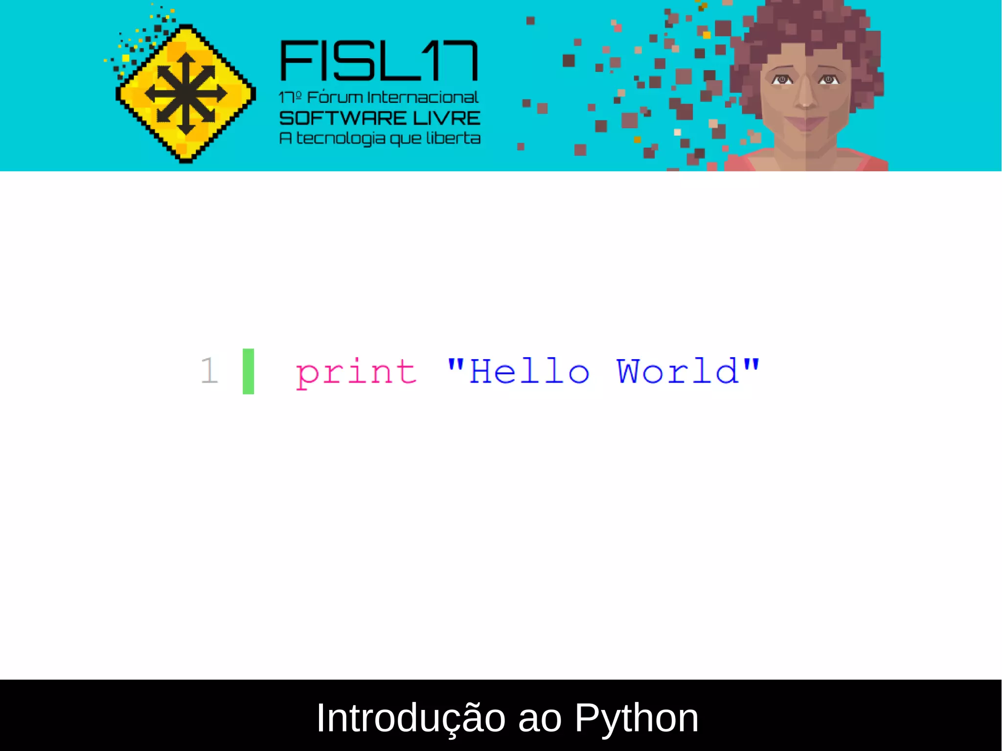 Introdução ao Python
 