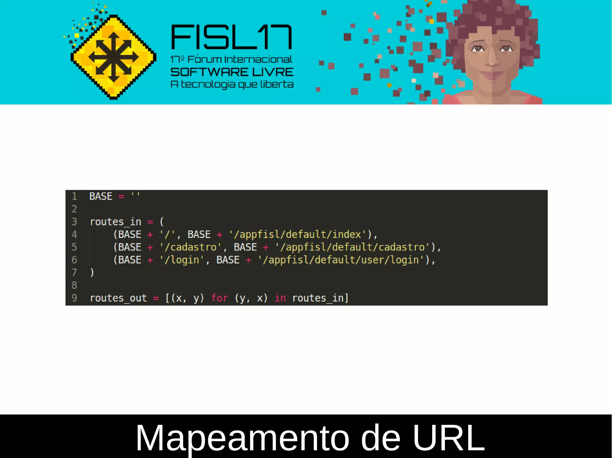 Mapeamento de URL
 
