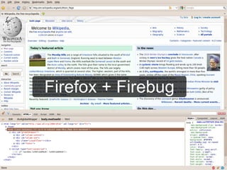 Firefox + Firebug
 