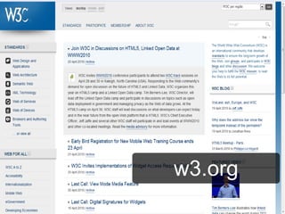 w3.org
 