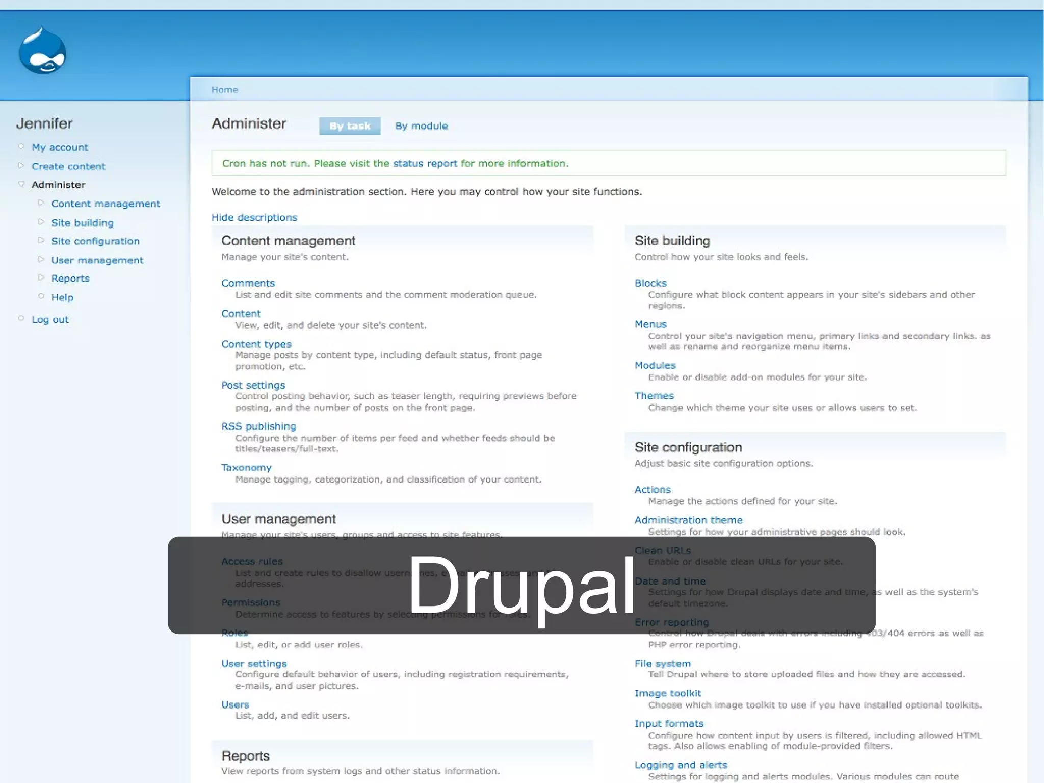 Drupal
 