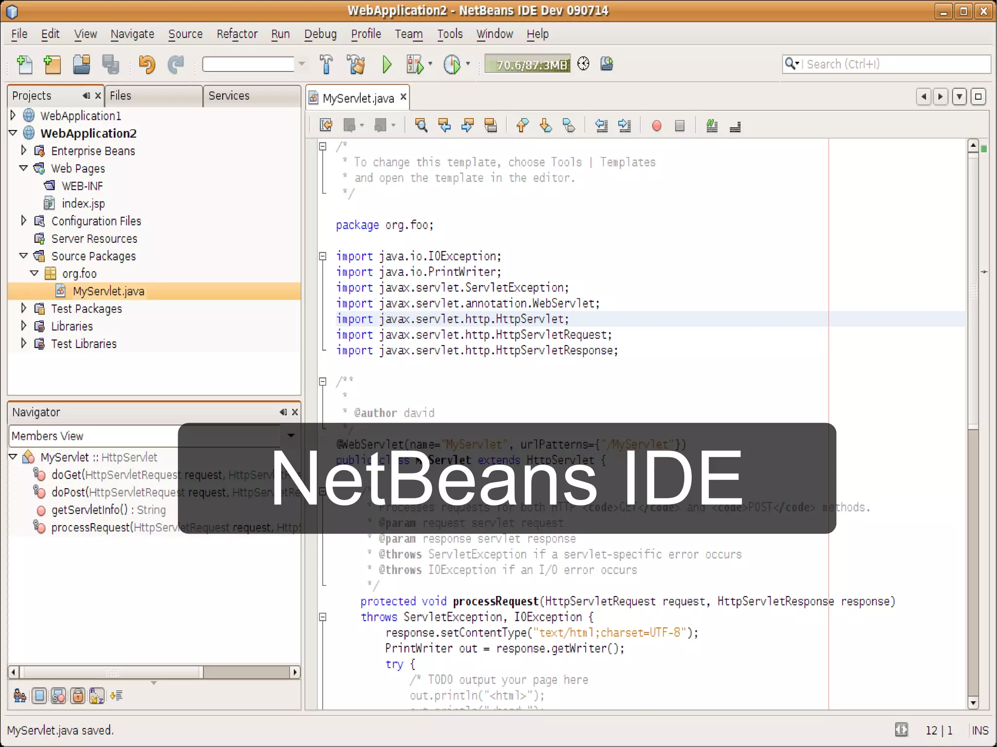 NetBeans IDE
 