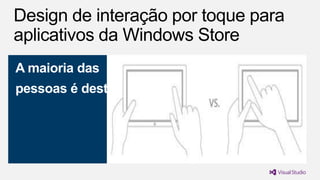 A maioria das
pessoas é destra

 