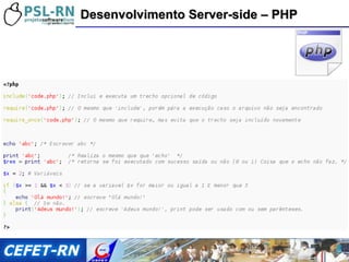 Desenvolvimento Server-side – PHP 