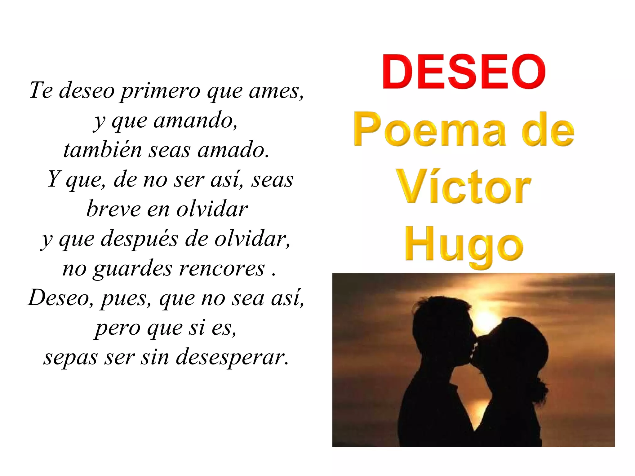 Poema Victor Hugo Desejo - FDPLEARN