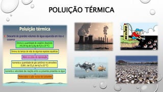 POLUIÇÃO TÉRMICA
 