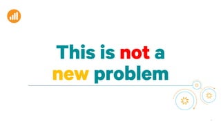 43
This is not a
new problem
 