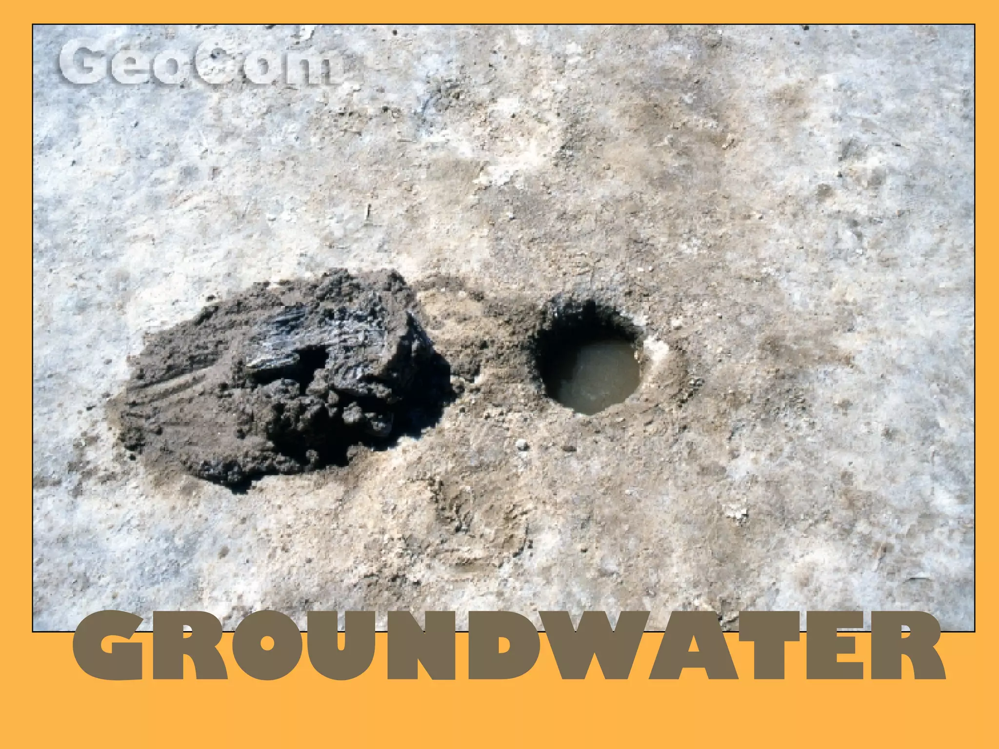 GROUNDWATER 
