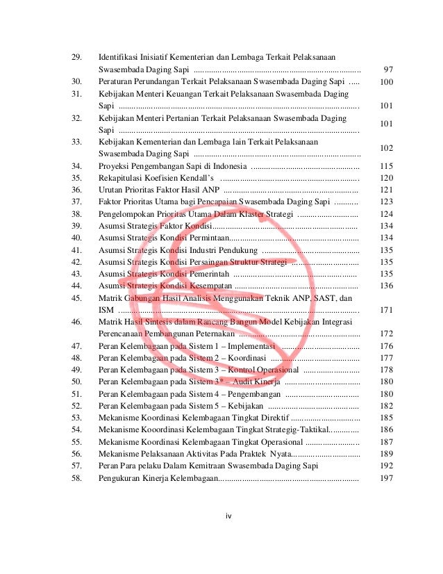Rancang Bangun Model Kelembagaan Integrasi Perencanaan 