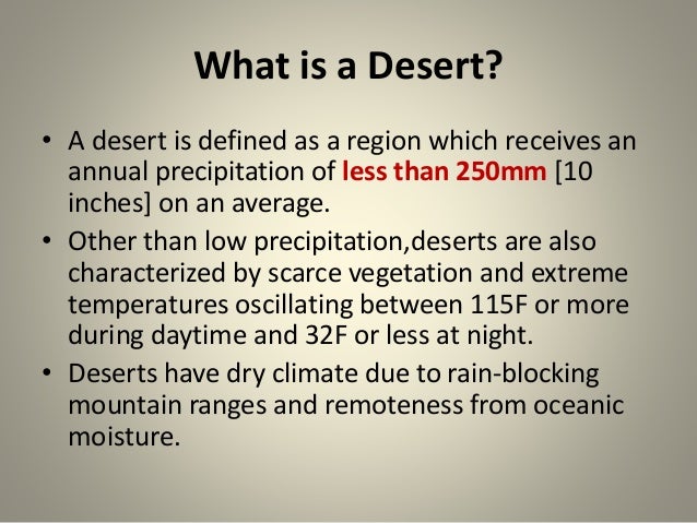 Desert Ecosystem Desert Ecosystem