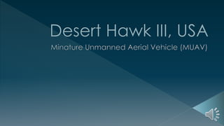 Lockheed Desert Hawk Desert hawk iii minature unmanned aerial vehicle (muav), united states ...