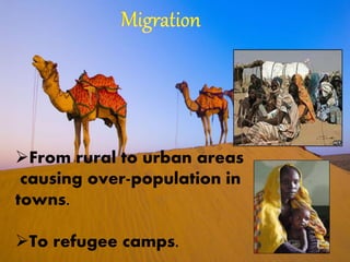 Desertification Migration Desertification and drought | PPTX