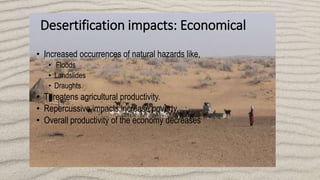 • Social Impacts:
• Intensified drought and flood causes poverty and then social conflicts
• Forces mass migrations i.e. e...