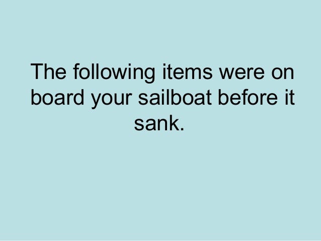 Desert Island Speaking Activity Desert Island Speaking Activity