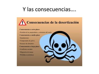 Y las consecuencias….
 