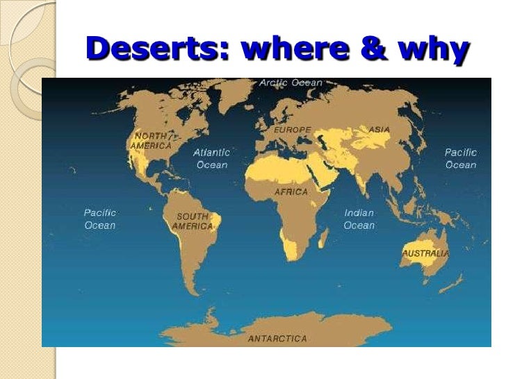 Desert landscapes dominated by wind