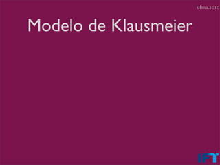 ufma.2010



Modelo de Klausmeier
 