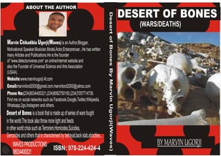 Desert of bones by Marvin Ugorji