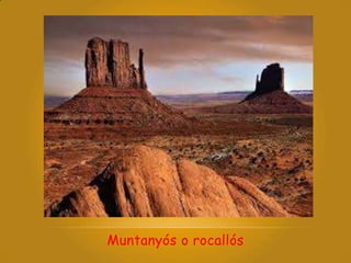 Muntanyós o rocallós
 