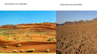  A2 Physical Geography - Hot arid and Semi Arid Environment