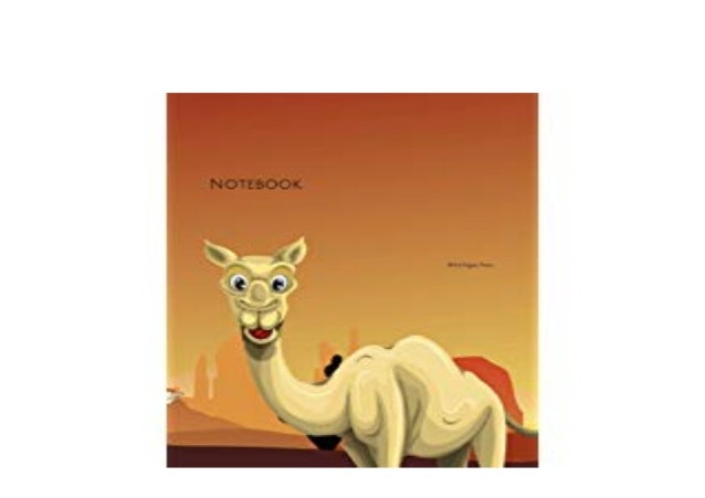 E Book Paperback Library Desert Safari Camel Uae Travel Notebook Arab