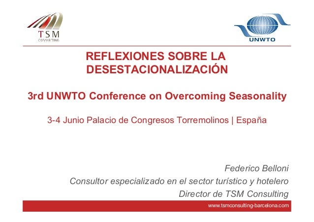 Desestacionalizacion Del Turismo Algunas Consideraciones Y Desestacionalizacion Del Turismo Algunas Consideraciones Y