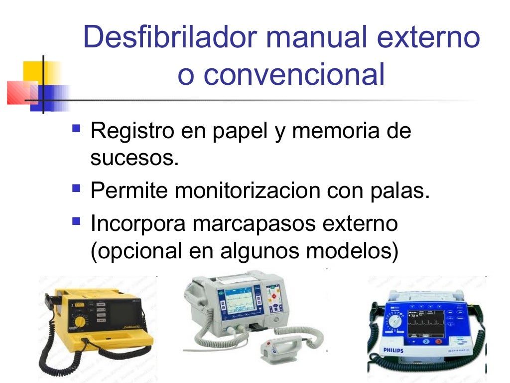 Diferencia Entre Marcapasos Y Desfibrilador Desfibrilación, cardioversion y marcapasos externo
