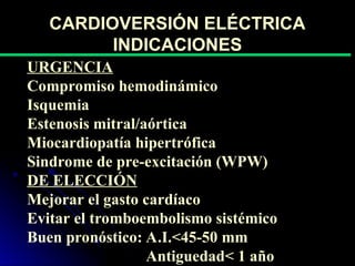 Desfibrilacion y Cardioversion Electrica II.ppt