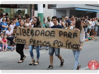 Desfile de aniversário de brusque