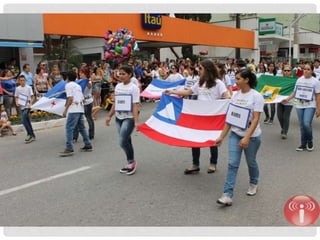 Desfile de aniversário de brusque