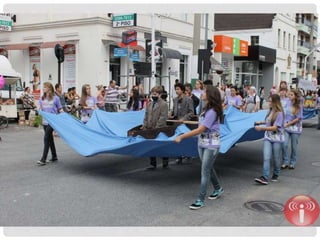 Desfile de aniversário de brusque