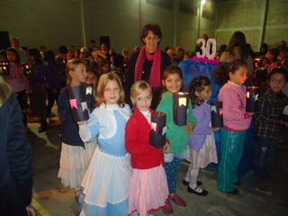 Desfile de lanternas