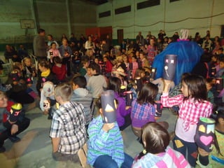 Desfile de lanternas