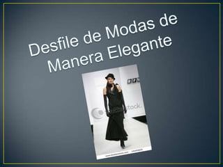 Desfile de modas