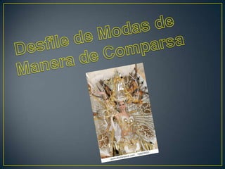 Desfile de modas