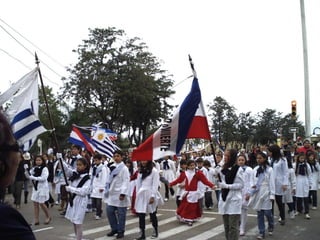 Desfile uruguai