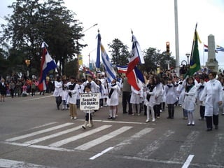 Desfile uruguai