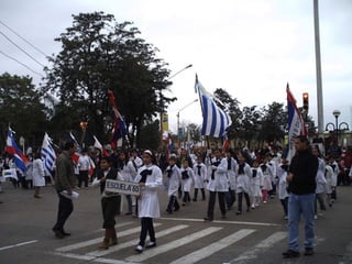 Desfile uruguai