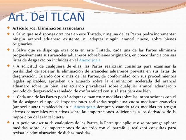 Desgravacion arancelaria.