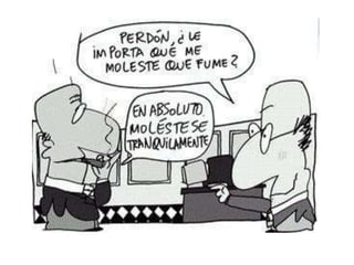 DESHABITACIÓN TABÁQUICA:                    RECAIDASCAUSAS:.-estados emocionales             …negativos:  ansiedad, depresión            …positivos: celebraciones.-presión social para el consumoESTRATEGIAS:.- incrementar el apoyo social: rodearse de un ambiente  adecuado.-entrenar al fumador en estrategias de prevención de recaídas                  …destrezas para afrontar situaciones de riesgo                  … conductas alternativas                  …intervención en el estilo de vida. Relajación y ejercicio  físico