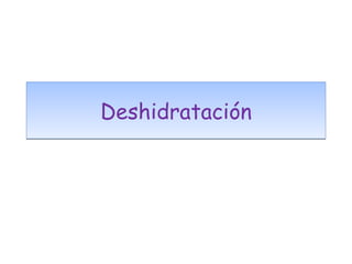 Deshidratación 