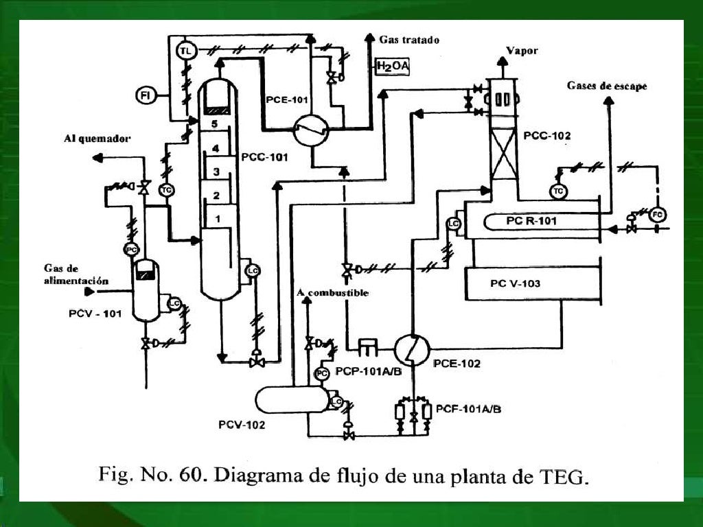 Deshidratación teg