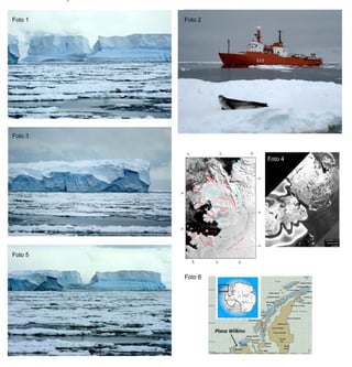 Un sector de 14.000 kilómetros cuadrados se desprende de la plataforma de hielo Wilkins en la península antártica