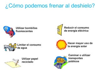 ¿Cómo podemos frenar al deshielo? 