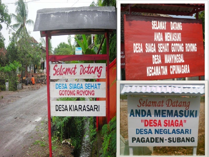 Materi Sosialisasi Desa Siaga
