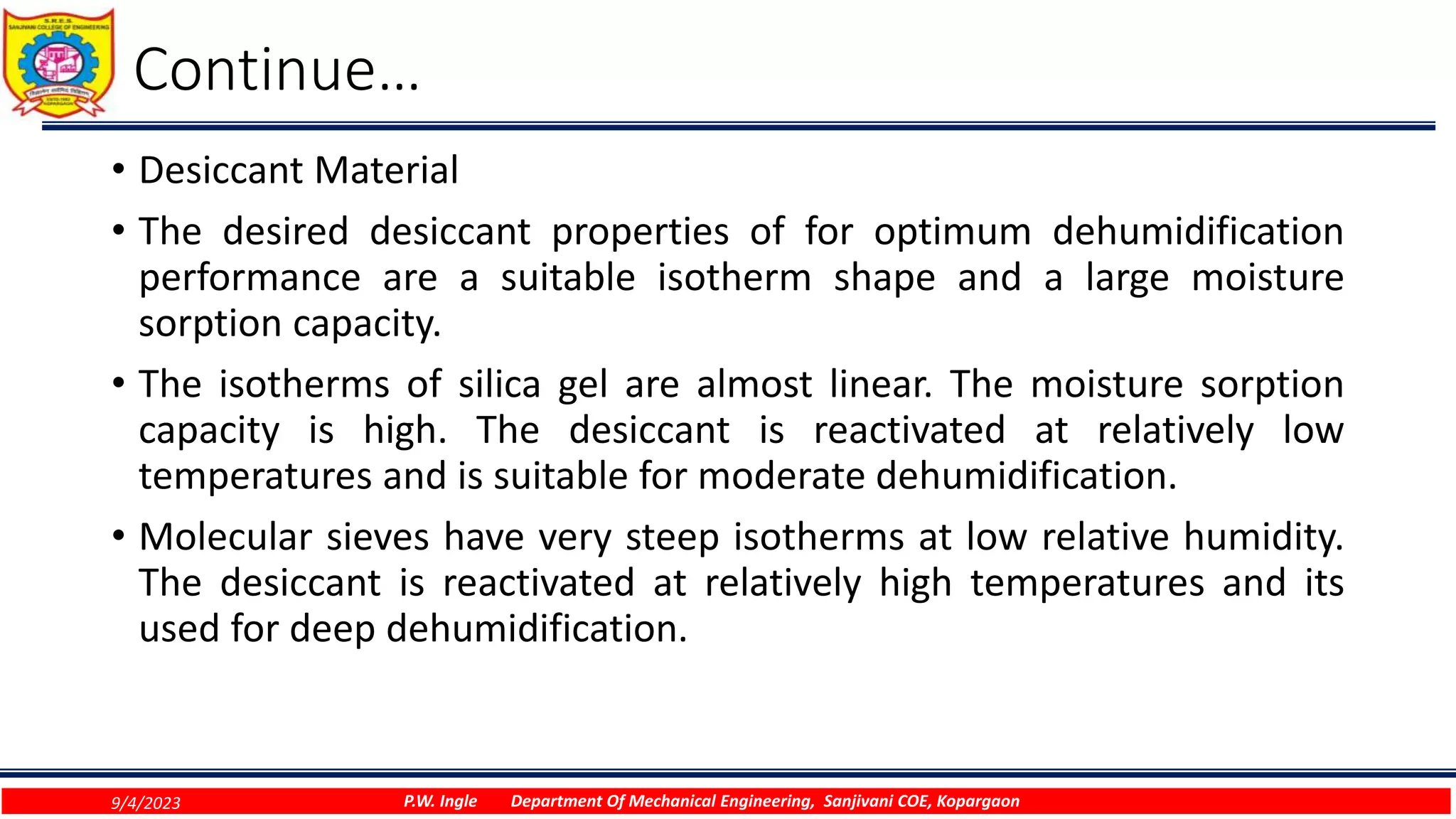 Desiccant Air Conditioning System.ppt