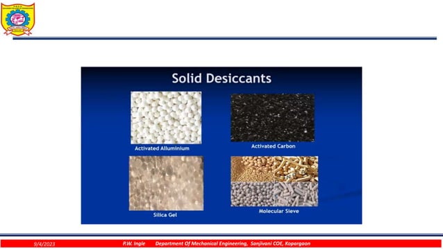 Desiccant Air Conditioning System.ppt | Chemistry | Science